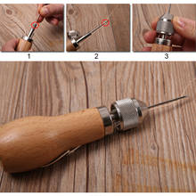 Leather Sewing Kit Awl Tool Hand Sewing Leather Sail Canvas Heavy Repair Professional Sewing Leather Tool Craft Sewing Supplies 2024 - buy cheap