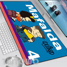 Mafalda Лидер продаж, игровой коврик для мыши, милый геймерский нескользящий мультяшный натуральный каучук, украшение для дома и офиса, коврик для мыши, коврик для клавиатуры 2024 - купить недорого