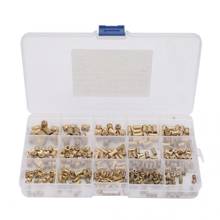 Brass Insert Nut 330pcs M2 M3 M4 M5 Isolation Column Knurl Insert Nut Kit 2024 - buy cheap