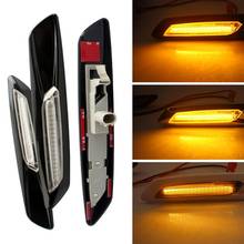 2Pcs/Set LED Colourful Fender Side Marker Lights Turn Signal Lamp For 1series E81 E82 E87 E88 3series E90 E91 E92E93 5series E61 2024 - buy cheap