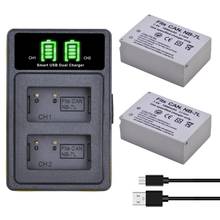 2x 1800mAh NB-7L NB 7L Li-ion Battery + USB Charger with Type C Port For Canon PowerShot G10 G11 G12 SX30 SX30IS Digital Cameras 2024 - buy cheap