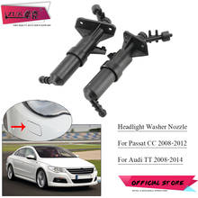 ZUK Headlight Washer Nozzle Headlamp Water Spray Jet Actuator For AUDI TT TTS 2008-2014 For Volkswagen Passat CC 2008-2012 2024 - buy cheap