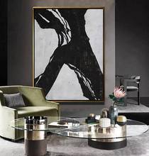Canvas painting Hand Painted Abstract Oil Painting On Canvas Modern wall Home Decoration Wall Pictures For Living Room hotel 2024 - buy cheap