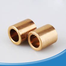 3pcs M10 guide sleeves composite bearing oil-lubricated bushing wear sleeve copper sets outer diameter 14mm 5mm-20mm long 2024 - buy cheap