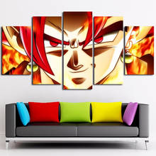 Arte de pared de 5 piezas, impresiones de Anime Manga, imágenes y pósteres de figuras, decoración moderna para el hogar, pinturas decorativas para sala de estar 2024 - compra barato