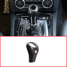 Black Wood Grain For Mercedes Benz C Class W204 E W212 GLK X204 CLS W218 A G Class ABS Car Gear Shift Head Trim Sticker 2024 - buy cheap
