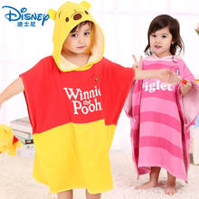 Disney 100% Cotton Kids Bath Towel Hood Children Bathrobe  Boy  Beach Towels Soft  Absorbent Chic Towel  Home Bathroom Gifts 2024 - buy cheap