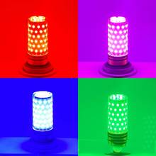 Bombilla LED de mazorca de maíz, 220V, E27, E14, 12W, 16W, candelabro, atmósfera, color rojo, Bllue, verde, amarillo, púrpura, 50 Uds. 2024 - compra barato