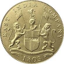 1803 moedas em dinheiro dinheiro cópia 25.7mm da índia-britânica 2024 - compre barato