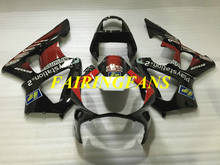 Injection Fairing kit for HONDA CBR900RR 929 00 01 CBR 900 RR CBR 900RR 2000 2001 Red black Fairings bodywork+gifts HE33 2024 - buy cheap