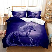 Dreamy Unicorn Comforter Bedding Set Cartoon Bedding Set Duvet Cover Set Bed Set Luxury Duvet Cover Set 2024 - buy cheap