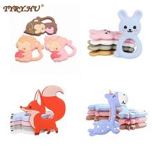 1PC NEW Cartoon Baby Teether Animal Shape Rodent Pacifier Pendant Baby Teething Toys Infant Chewing Toddler Toys Newborn Gift 2024 - buy cheap