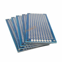 Placa de circuito impreso Universal para placa de cobre, placa PCB electrónica de 3x7cm, bricolaje, 30x70mm, prototipos de doble cara, 5 uds. 2024 - compra barato