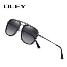 OLEY-gafas de sol polarizadas para hombre y mujer, lentes de sol con montura metálica de aviación, de calidad, accesorios para conducir al aire libre 2024 - compra barato