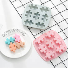 Creative Puzzle Cube Chocolate Silicone Mold Fondant Moulds Cake Decorating Tools Candy DIY Molds For Baking Kitchen Accessories 2024 - buy cheap