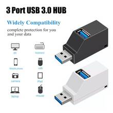 3 Port USB Hub Mini USB 2.0 3.0 High Speed Hub Splitter Box For PC Laptop U Disk Card Reader For iPhone Xiaomi Mobile Phone Hub 2024 - buy cheap