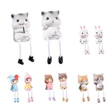 2pack Resin Tabletop Ornament Outseam doll for Playroom Kids Room Decoration Dollhouse Ornaments Hanging Foot Dolls 2024 - buy cheap