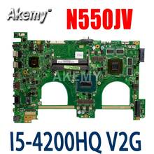 New For Asus N550J N550JK N550JV Q550JV G550JK G550JV mainboard N550JX Laptop Motherboard I5-4200HQ V2G  GTX750 2024 - buy cheap