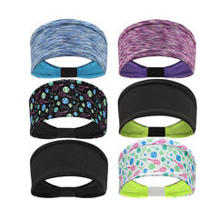 Sports Headband Non-slip Upgraded Antiperspirant Sweat-absorbent Hairband Gym Yoga Sport Hair Band headscarf 2024 - купить недорого