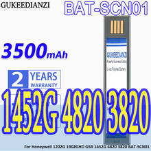 High Capacity GUKEEDIANZI Battery BAT-SCN01 3500mAh  For Honeywell 1202G 1902GHD GSR 1452G 4820 3820 BAT-SCN01 General Scan 2024 - buy cheap