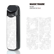 Magic Shark-funda adhesiva dorada de seda para Smok Nord, película de piel, sin decoloración, de PVC 2024 - compra barato