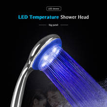 VEHHE-Cabezal de ducha con Control de agua y temperatura LED, boquilla de baño plegable cromada, filtro de agua de 2024 - compra barato