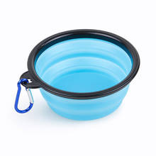 Collapsible Dog Bowl, Foldable Expandable Cup Dish for Pet Cat Food Water Feeding Portable Travel Bowl Free Carabiner 2024 - buy cheap