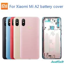 Funda de batería Original para Xiaomi Mi A2/Mi A2 Lite, repuesto de cristal trasero para miA2/mi A2 Lite 2024 - compra barato