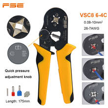 Crimping Pliers Quick Adjust Knob Tube Bootlace Ferrules Terminals Clamp Self-adjustable Crimper Electrican Hand Tools 2024 - buy cheap