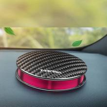 Carbon fiber Metal Car Smell Air Freshener Car Vent Scent Diffuser Perfume For Car Accessories Interior Auto 2024 - buy cheap