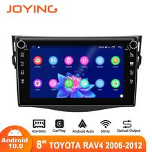 JOYING-Radio con GPS para coche, reproductor con Android 10, 8 pulgadas, DSP, Carplay, SPDIF, Subwoofer, 5gwifi, DAB, para Toyota RAV4, 2013, 2014, 2015, 2016, 2017 2024 - compra barato