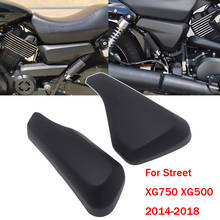 Cubiertas de carenado lateral para batería de motocicleta, cubierta de batería para Harley Street XG750 XG 750 2014 2015 2016 2017 2018 ABS 2024 - compra barato