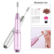 ProfessionalElectric Nail Art Drill Pen Handle File Polish Grind Machine Handpiece Manicure Pedicure Tool Nail Drill Accessories 2024 - buy cheap