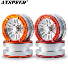 AXSPEED 1.9inch Beadlock Wheels Rims for 1:10 Axial SCX10 TAMIYA CC01 D90 D110 TRX-4 RC Crawler Car Wheel Hub Parts 2024 - buy cheap