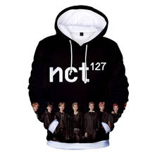 Hot NCT 127 Hoodies Men/women Fashion Hip Hop Harajuku 3D Print High Quality NCT 127 Men's Hoodies And Sweatshirt Clothes 2024 - buy cheap