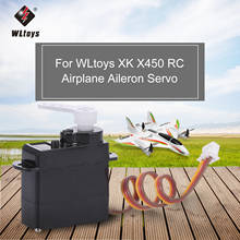 Wltoys-Servo de conducción de Motor delantero X450, Original, para WLtoys XK X450 RC, avión, helicóptero, ala fija 2024 - compra barato