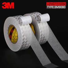 3M Tape 9080 Double-Sided Adhesive Strong High Viscosity Led Strips Phone Screen Maintenance Thin DIY Tape Length 50M/Roll 2024 - buy cheap