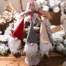 Christmas Tree Decorations Hanging Santa Claus Gnome Elf Doll dly Home Fall Decor New Year Decoracion De Navidad 2021 Ornaments 2024 - buy cheap