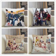 Musife KPOP BTOB Pillowcase Custom Square Pillow Cover Case Zipper Pillowcase 35X35,40x40,45x45cm Drop Shipping 2024 - buy cheap