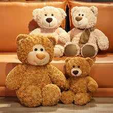 Peluches de oso de peluche para niños y niñas, muñecos de peluche mono de 45-70cm, muñecos de oso de peluche clásicos suaves, regalo de cumpleaños y San Valentín 2024 - compra barato