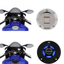 Logo FJR 1300 CNC accesorios de Motocicleta sin llave, cubierta de tapa de tanque de Gas y combustible para YAMAHA FJR 1300 FJR1300 2001-2015 2024 - compra barato
