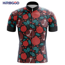HIRBGOD 2021 New UK Men's Fruit Print Cycling Jersey Blue Short Sleeve Bike Shirt Quick Dry Breathable Riding Top,TYZ954-01 2024 - buy cheap