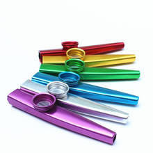 Metal Kazoos Musical Instruments Flutes Diaphragm Mouth Kazoos Musical Instruments Good Companion for Guitar 2024 - buy cheap