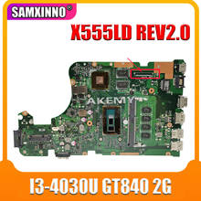 X555LD Motherboard REV 2.0 i3 cpu 4GB de RAM Para For Asus X555L X555LP A555L K555L F555L X555LJ laptop motherboard Mainboard 2024 - compre barato