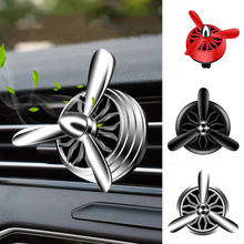 Car Outlet Diffuser Aromatherapy Propeller Air Freshener Vent Clip Solid Perfume Car Fragrance Scent Aroma Smell For SUV Truck 2024 - buy cheap