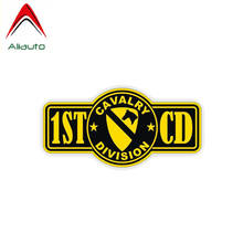 Aliauto Warning Car Sticker Creative 1st Cavalry Division Decal Accessories PVC for Toyota Corolla Kia Cerato Lifan,12cm*6cm 2024 - buy cheap