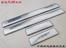 304 stainless steel Scuff Plate / Door Sill car styling for 2011 - 2015 Renault Fluence 2024 - buy cheap