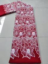 High quality 2021 lace fabrics african dress sewing lace Nigeria gowns aso ebi party laces fabrics cord lace French lace fabrics 2024 - buy cheap