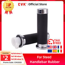 CVK Universal 1" 22 25mm Motorcycle HANDLEBAR RUBBER GEL HAND GRIPS For Honda Magna 250 Steed VLX Shadow 400 600 750 VT600 VT750 2024 - buy cheap