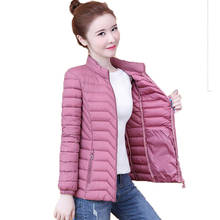 6XL Women Cotton Coat Middle-aged Elderly Women's Jacket Parkas Autumn Winter Short Zipper Soft and Warm Thin Coat Tops K1012 2024 - buy cheap